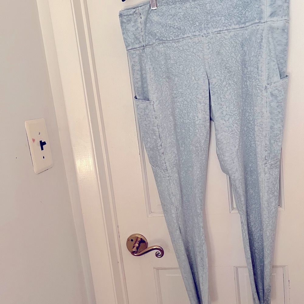 lululemon athletica Light Gray Leggings